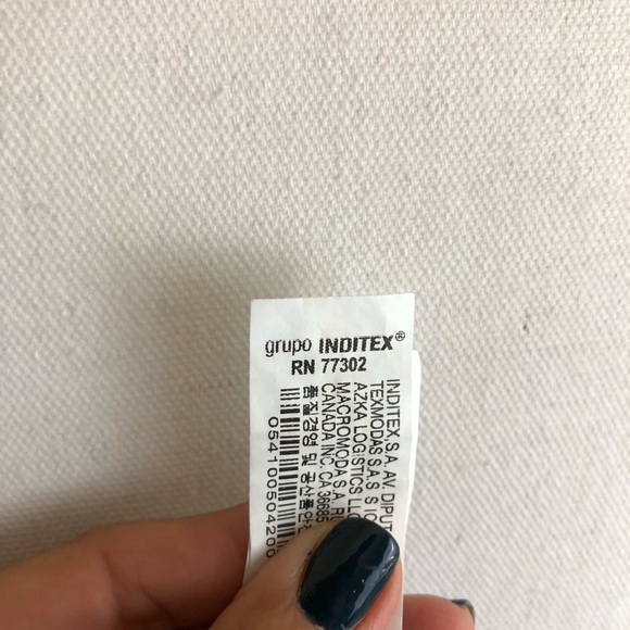 Zara Blue Dress Medium - Picture 5 of 5